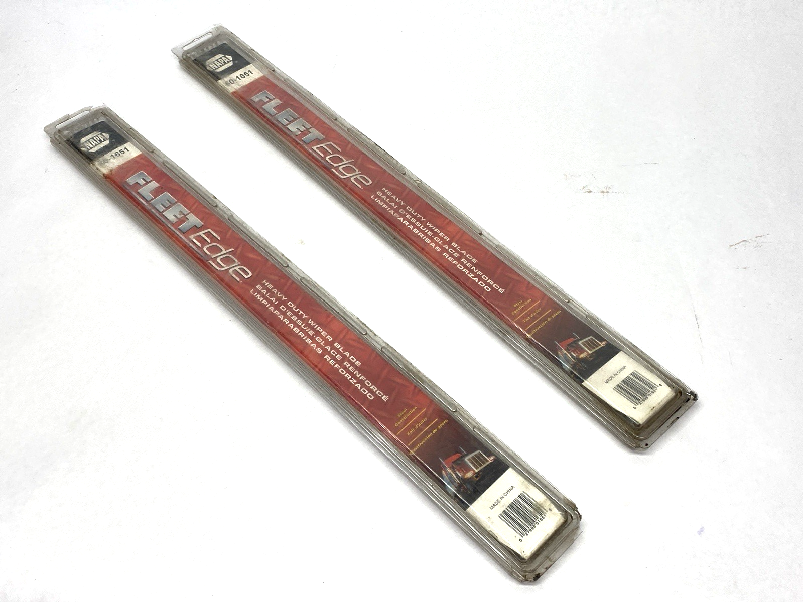 60-1651 | NAPA Fleet Edge Heavy Duty Windshield Wiper Blade LOT OF 2 - New - Maverick Industrial Sales