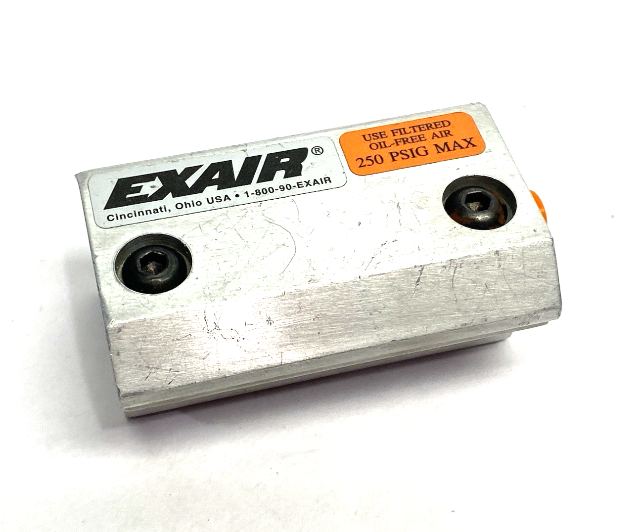2003 | Exair Air Knife, Aluminum, 1/4" Ports, 3" Length - Used - Maverick Industrial Sales
