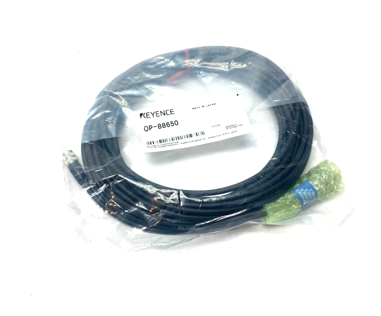 Keyence OP-88650 Sensor Head to Amplifier Cable 10m Length - Maverick Industrial Sales