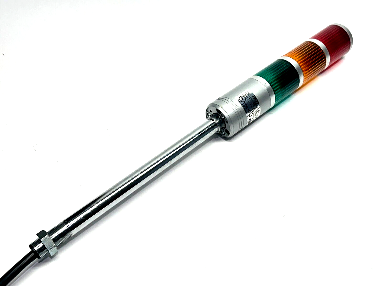 Patlite ST-301T-RYG Light Signal Tower ST-T Series 24V - Maverick Industrial Sales
