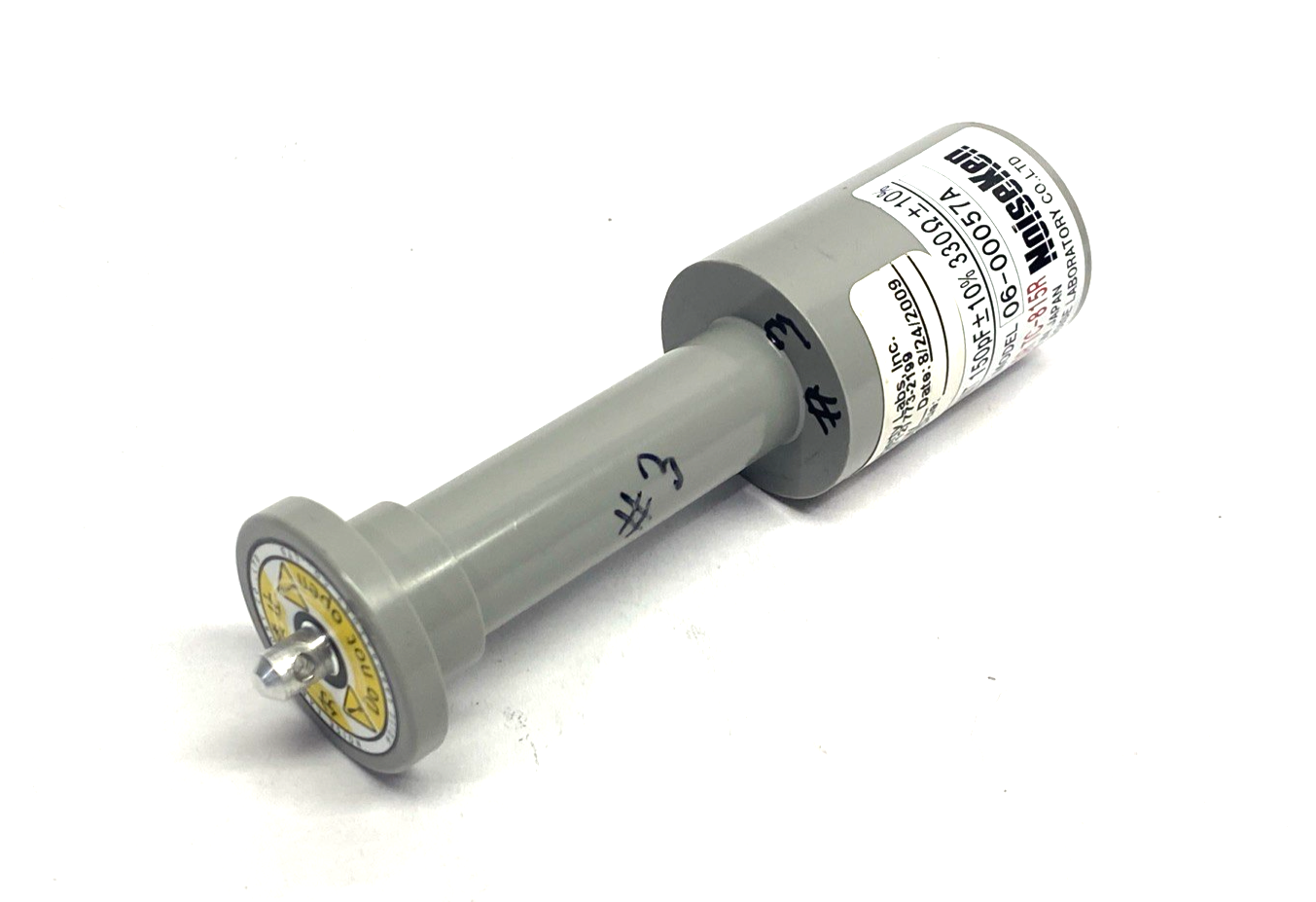 06-00057A | NoiseKen Electrostatic Discharge Simulator Capacitor Unit 150pF 330pF - Used - Maverick Industrial Sales