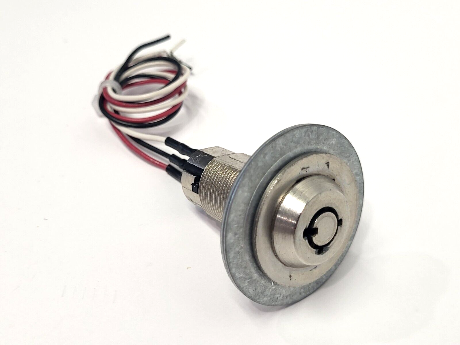 Panel Mount Keylock Switch 1" x 1/2" - Used - Maverick Industrial Sales