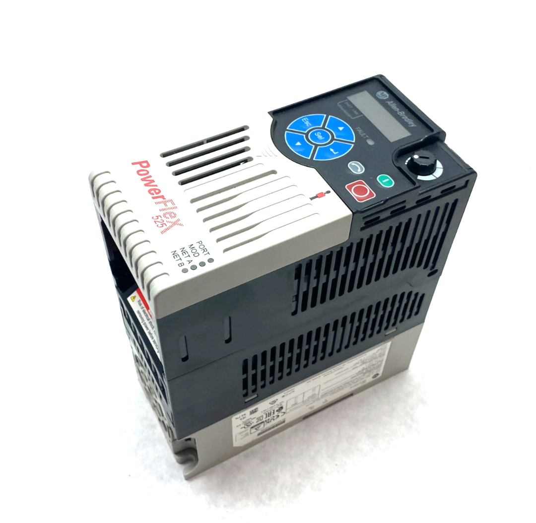 Allen Bradley 25B-D1P4N114 Ser. A PowerFlex 525 0.4kW 0.5HP AC Drive 3-Phase - Used - Maverick Industrial Sales