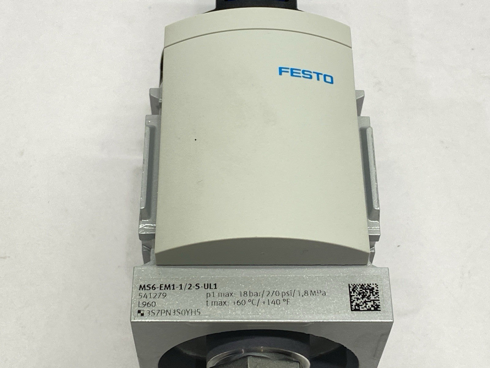 Festo MS6-EM1-1/2-S-UL1 Manual On/Off Valve Rotary w/ Silencer 541279 - Maverick Industrial Sales