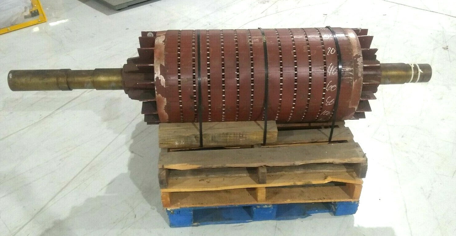 US Motors Rotor for 4000V 1250 HP Squirrel Cage Induction Motor - New – Open box - Maverick Industrial Sales