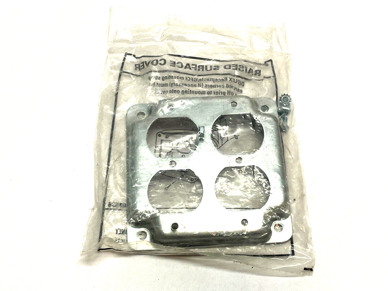 Emerson Electric 503536 Raised Surface Receptacle Cover LOT OF 2 - Maverick Industrial Sales
