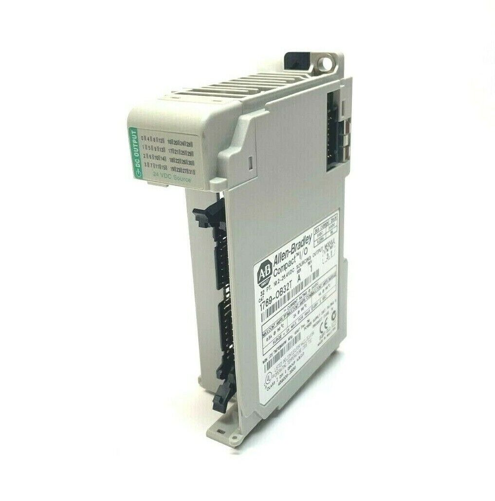 Allen-Bradley 1769-OB32T Compact I/O 32 PT. Sourcing Output Module - For parts or not working - Maverick Industrial Sales