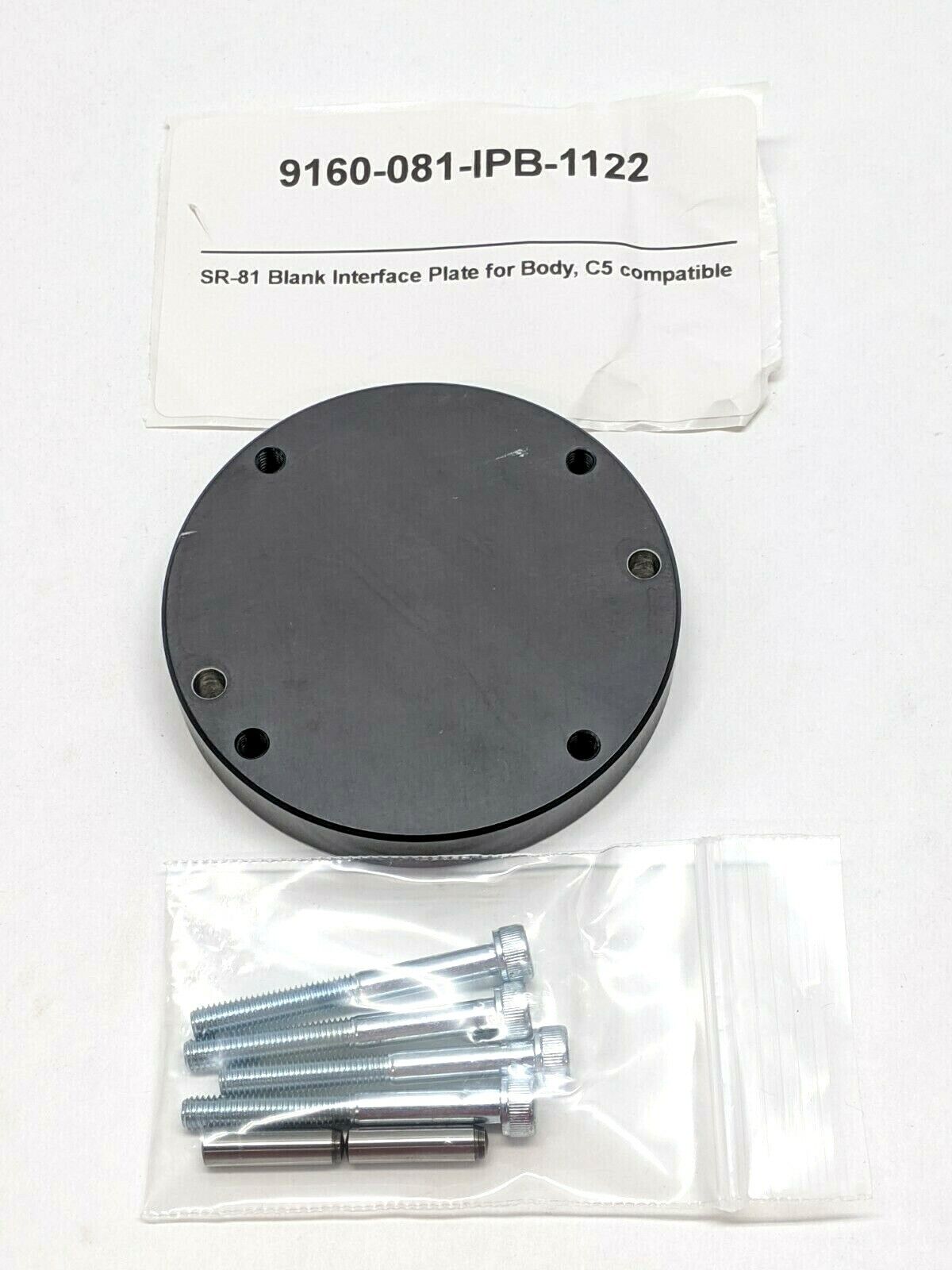ATI 9160-081-IPB-1122 Blank Interface Plate for Body SR-81 C5 Compatible - Maverick Industrial Sales