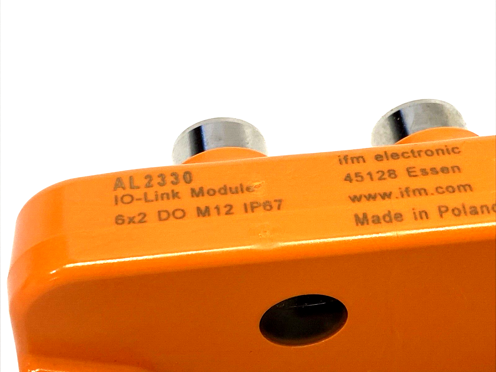 ifm AL2330 IO-Link CompactLine Module IO-Link Module 6x2 DO M12 IP67 - New – Open box - Maverick Industrial Sales