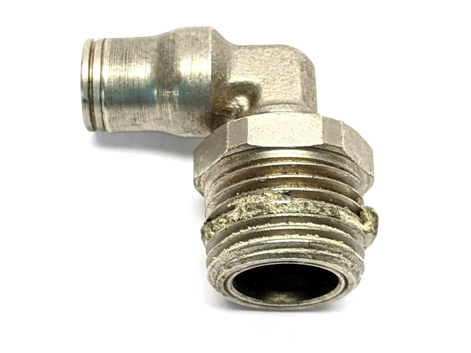 Legris 3609 Right Angle Push To Connect 1/4” Tube OD 3/8 NPT - Maverick Industrial Sales