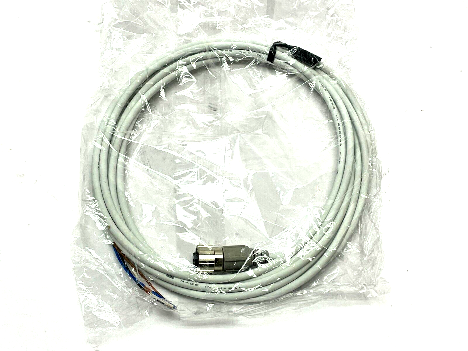 SMC Cordset for PF2W720-N03-67 Digital Water Flow Switch 3m Length - Maverick Industrial Sales