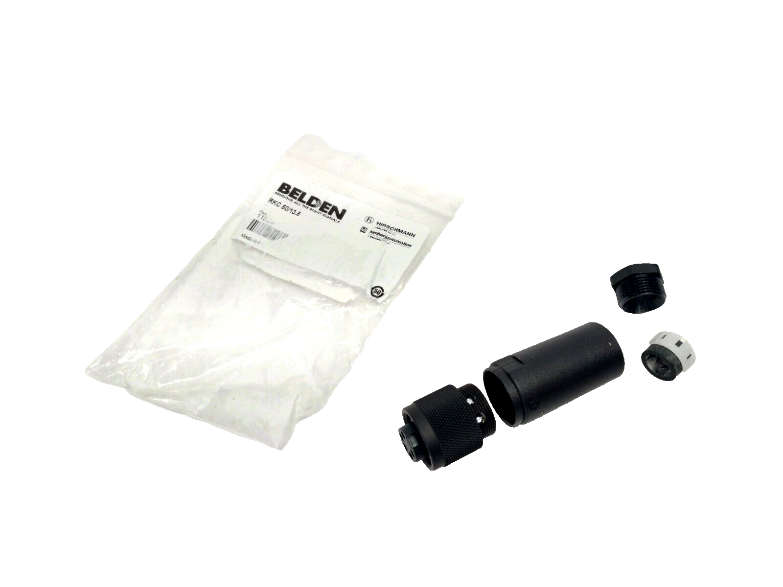 RKC 50/13.5,11223 | Belden RKC 50/13.5 Field Attachable Power Connector 7/8" Female 5-Pin 11223 - New – Open box - Maverick Industrial Sales
