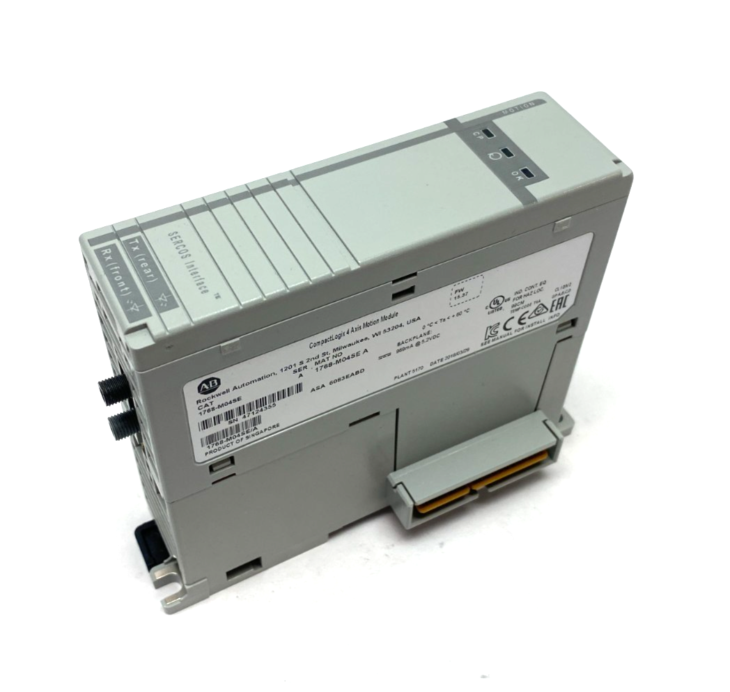 1768-M04SE | Allen Bradley Ser. A CompactLogix 4-Axis Motion Module - Used - Maverick Industrial Sales