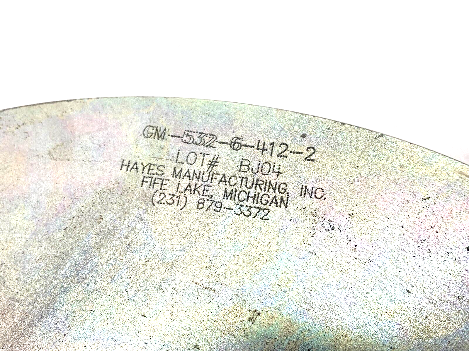 Hayes 890000-03 Flywheel Coupling & Housing Assembly 123214-24, GM-532-6-412-2 - Used - Maverick Industrial Sales