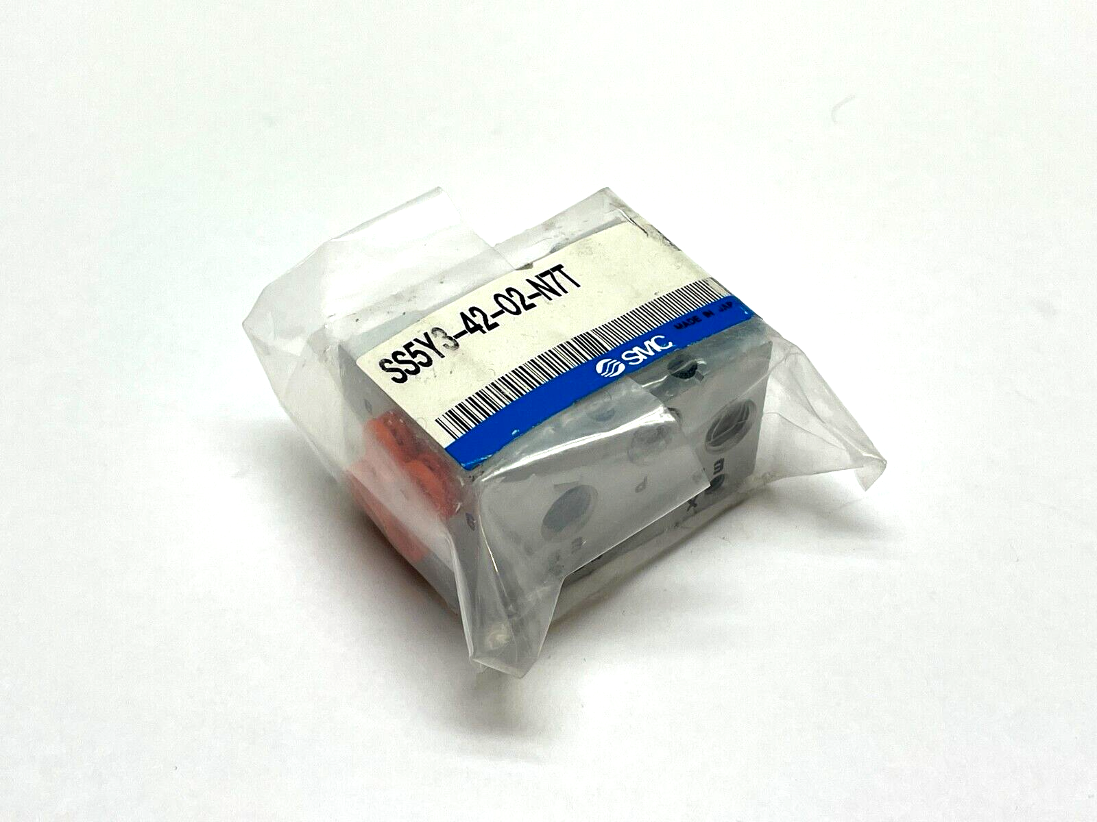 SMC SS5Y3-42-02-N7T Manifold Base Mount SY3000 Series - New - Maverick Industrial Sales