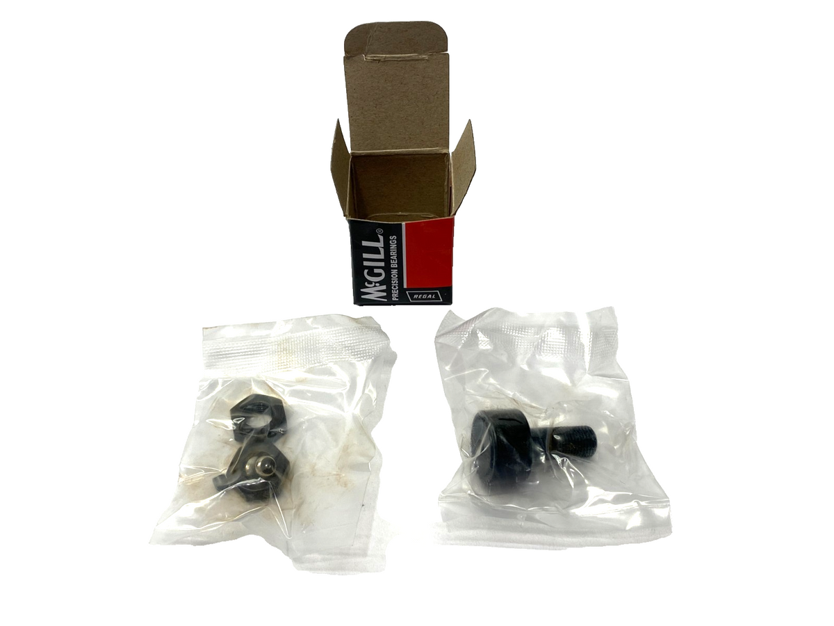 McGill MCF 22 SB Cam Follower, Crowned, 22mm Dia., 12mm Width, 23mm Stud Length - Maverick Industrial Sales