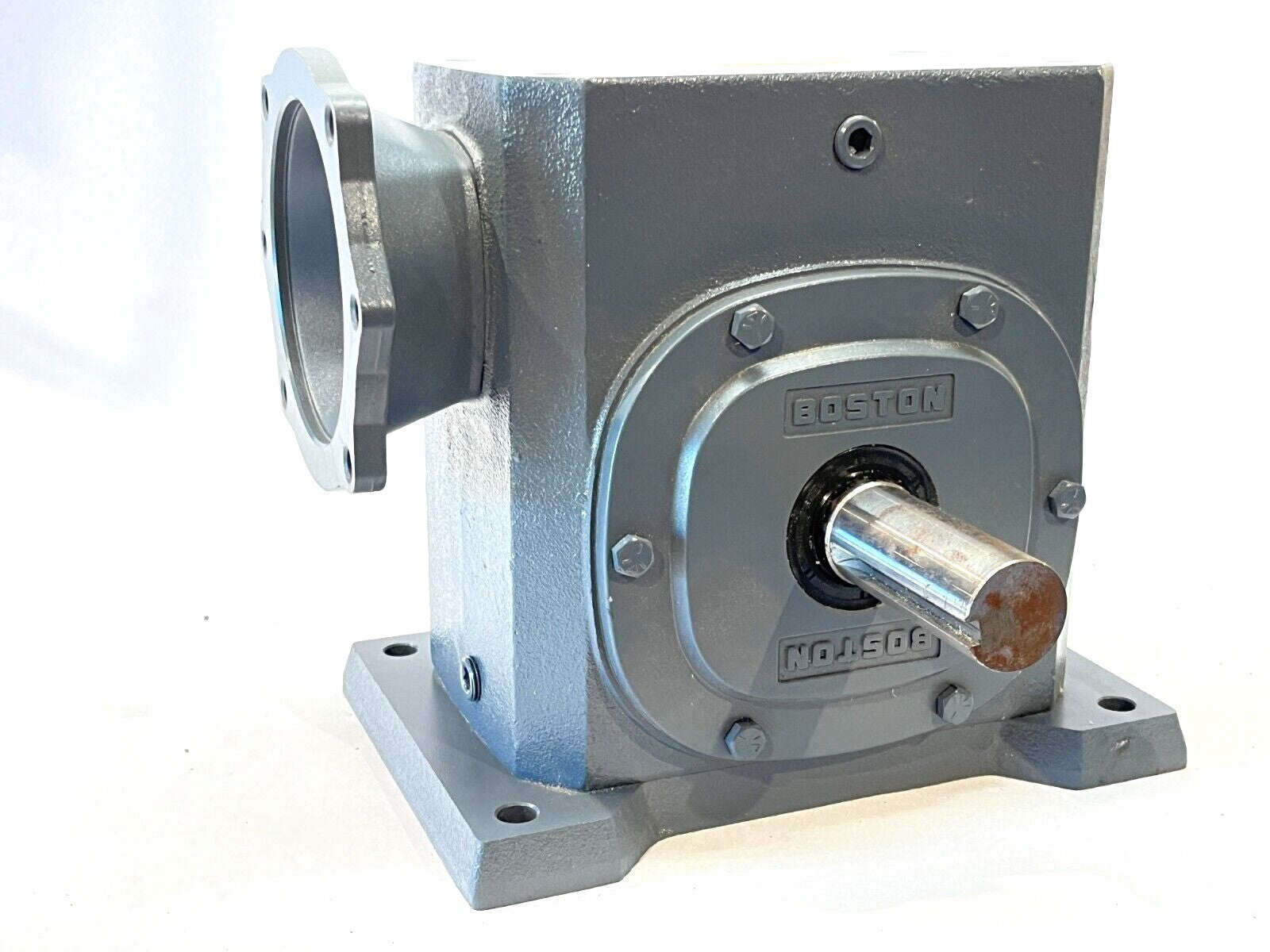 F732B-40KE-B7-J1 | Boston Gear Worm Gear Speed Reducer 40:1 Ratio 43.8RPM - New – Open Box - Maverick Industrial Sales