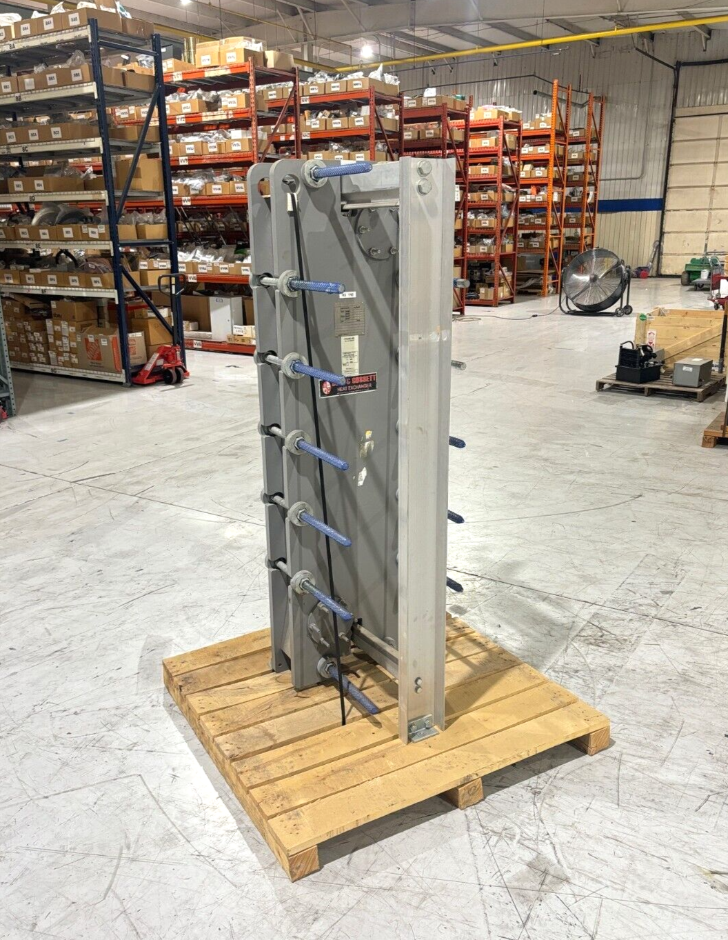 5-465-23-052-002 | Bell & Gossett Xylem Heat Exchanger, 280408, P47 Custom, HX 190, 2016 - Used - Maverick Industrial Sales