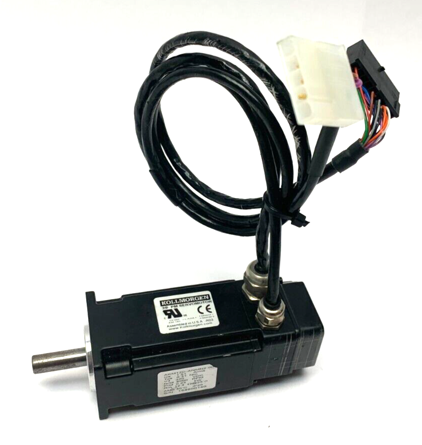 Kollmorgen AKM12C-ANMN2-00 3-Phase PM Servomotor 8000RPM 320VDC IP20 - Maverick Industrial Sales