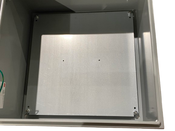 CSD202010 | Hoffman nVent Single Door Enclosure, Gray Steel, 20 x 20 10", 37459 - New – Open box - Maverick Industrial Sales