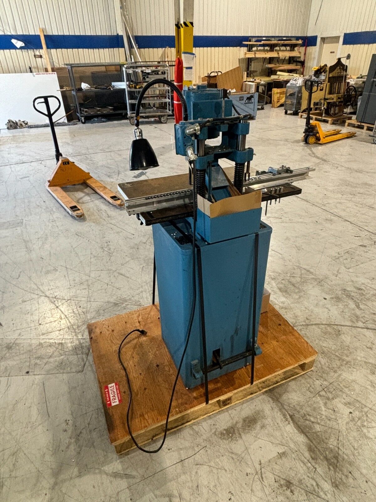 JF | The Challenge Machinery Co. Model Paper Drill Press, Commercial Hole Punch - Used - Maverick Industrial Sales