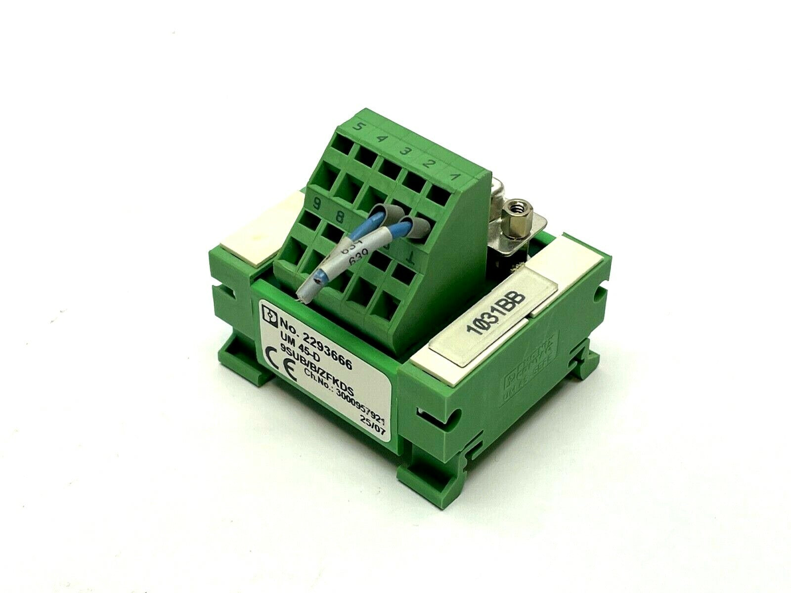 Phoenix Contact UM 45-D 9SUB/B/ZFKDS Interface Module 2293666 - Used - Maverick Industrial Sales