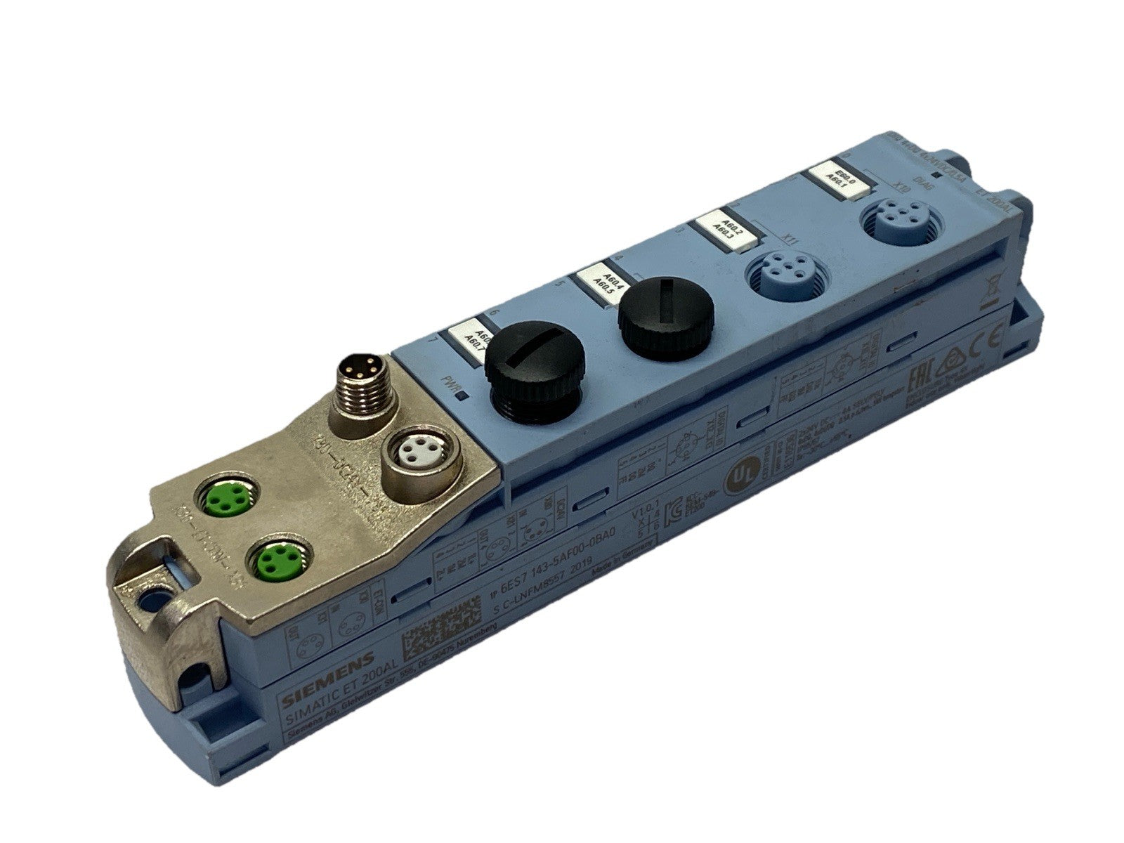 Siemens 6ES7143-5AF00-0BA0 SIMATIC ET 200AL Digital I/O Module 4x M12 0.5A 24V - Maverick Industrial Sales