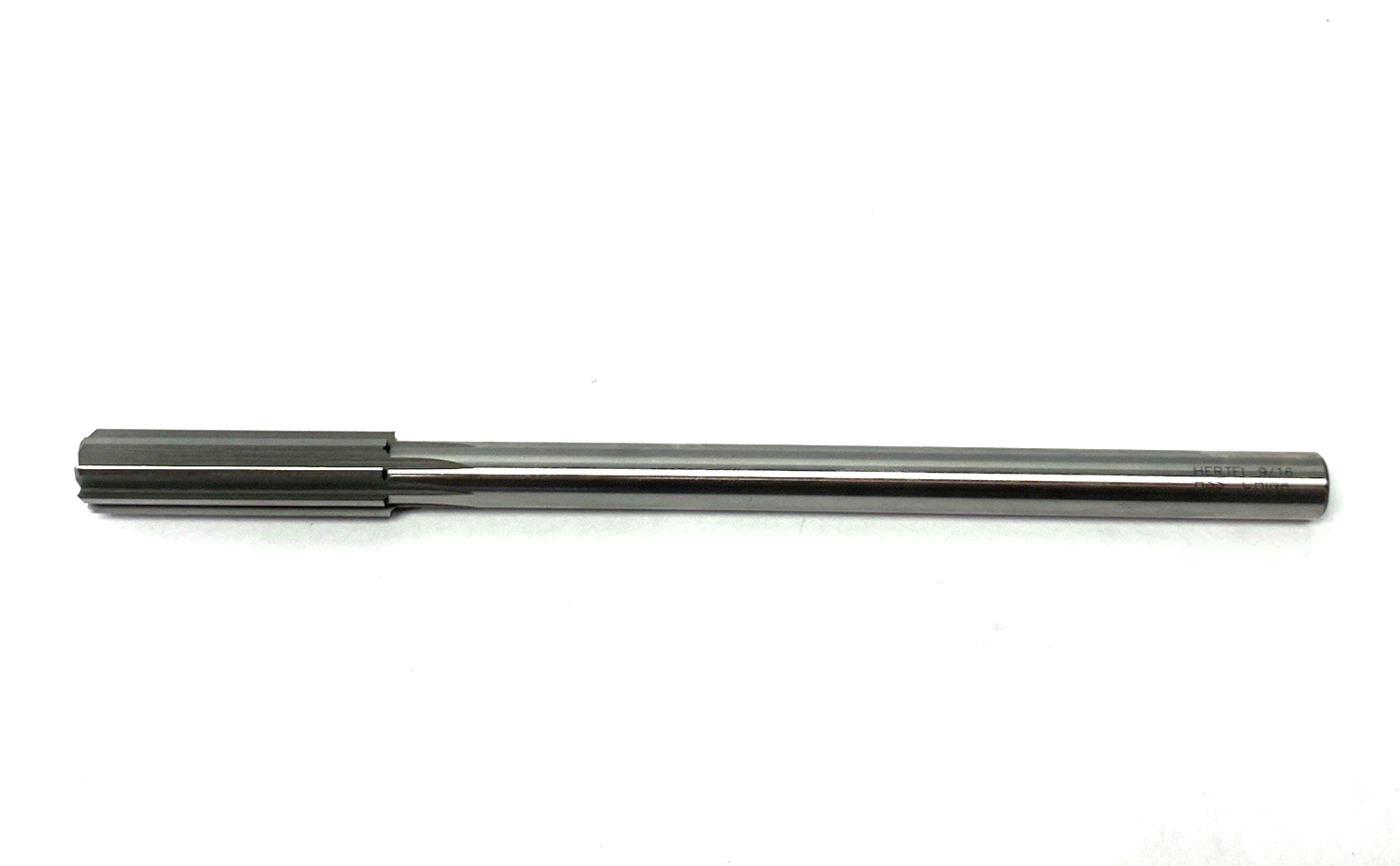 Hertel 30144737 Chucking Reamer: 9/16", 8" OAL, 2" Flute Length, Straight, HSS - Maverick Industrial Sales