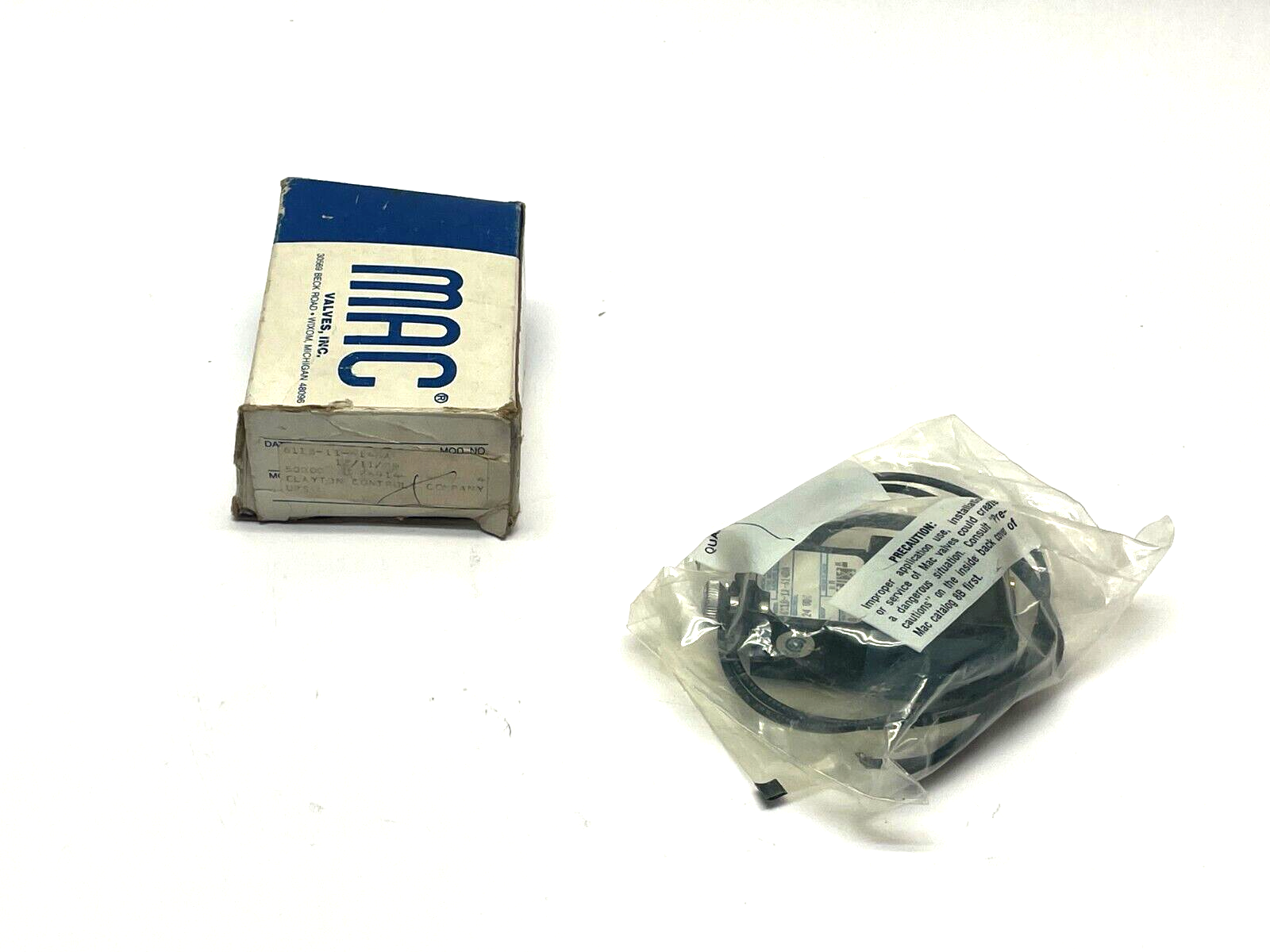 611B-11-614BA | MAC Valves Solenoid Valve 150PSI 8.5W 24VDC - New - Maverick Industrial Sales