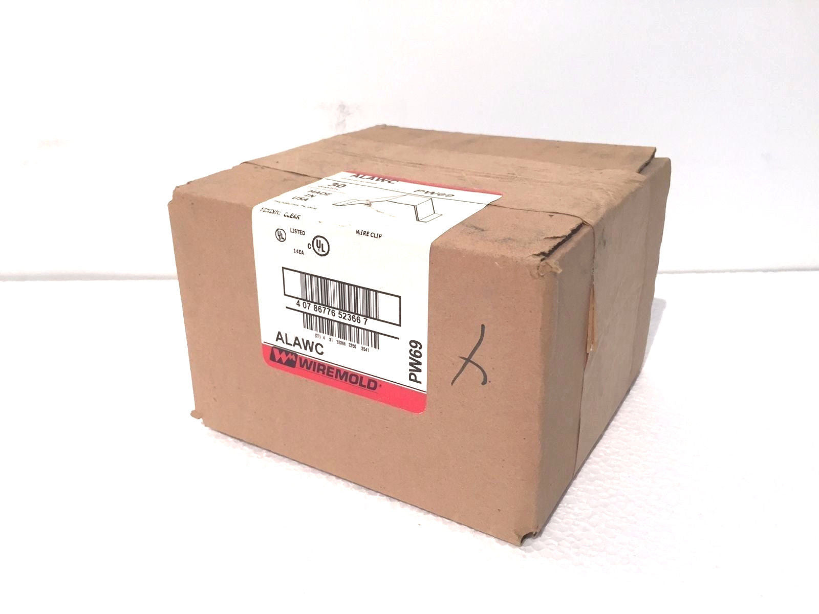 ALAWC,PW69 | Wiremold ALAWC ALA3800 Wire Clip Fitting PW69 PKG OF 30 - New - Maverick Industrial Sales