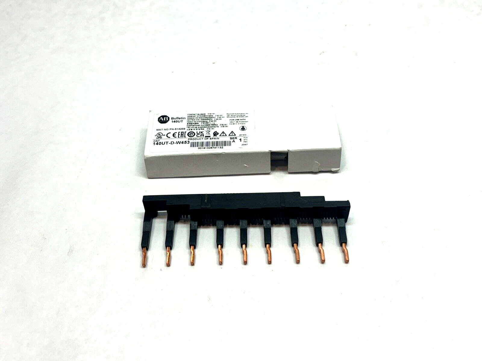 140UT-D-W453 | Allen Bradley Ser. A Compact Busbar, PN-514259 - New - Maverick Industrial Sales