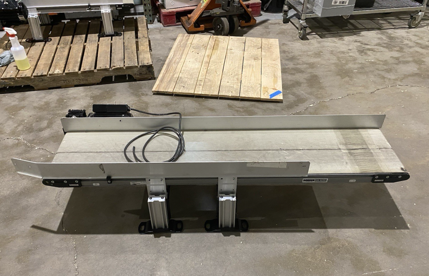 Dorner 22EDM12-048420D040402 2200 Series Flat Belt Conveyor 12" W x 58" L - Maverick Industrial Sales