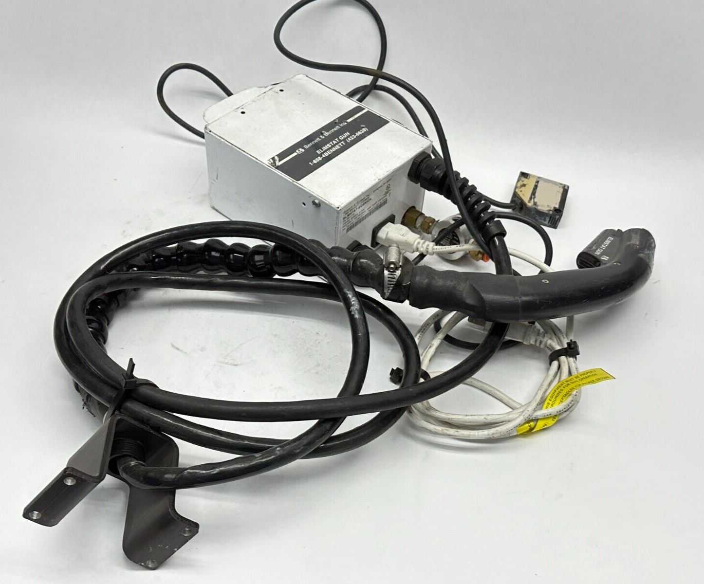 Bennett & Bennett 4011716 Elimistat Sidekick Ionizing Gun 120VAC w/ 25507 Sensor - For parts or not working - Maverick Industrial Sales