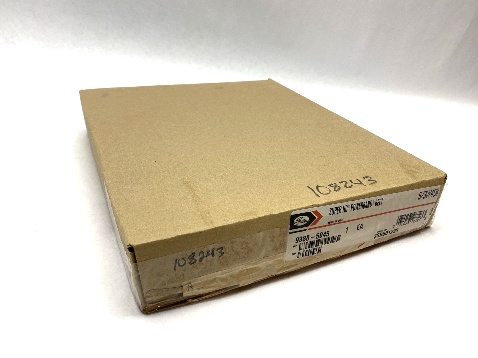 Gates 9388-5045 Super HC Powerband Belt 5/3VX450 0720532872333 - New - Maverick Industrial Sales