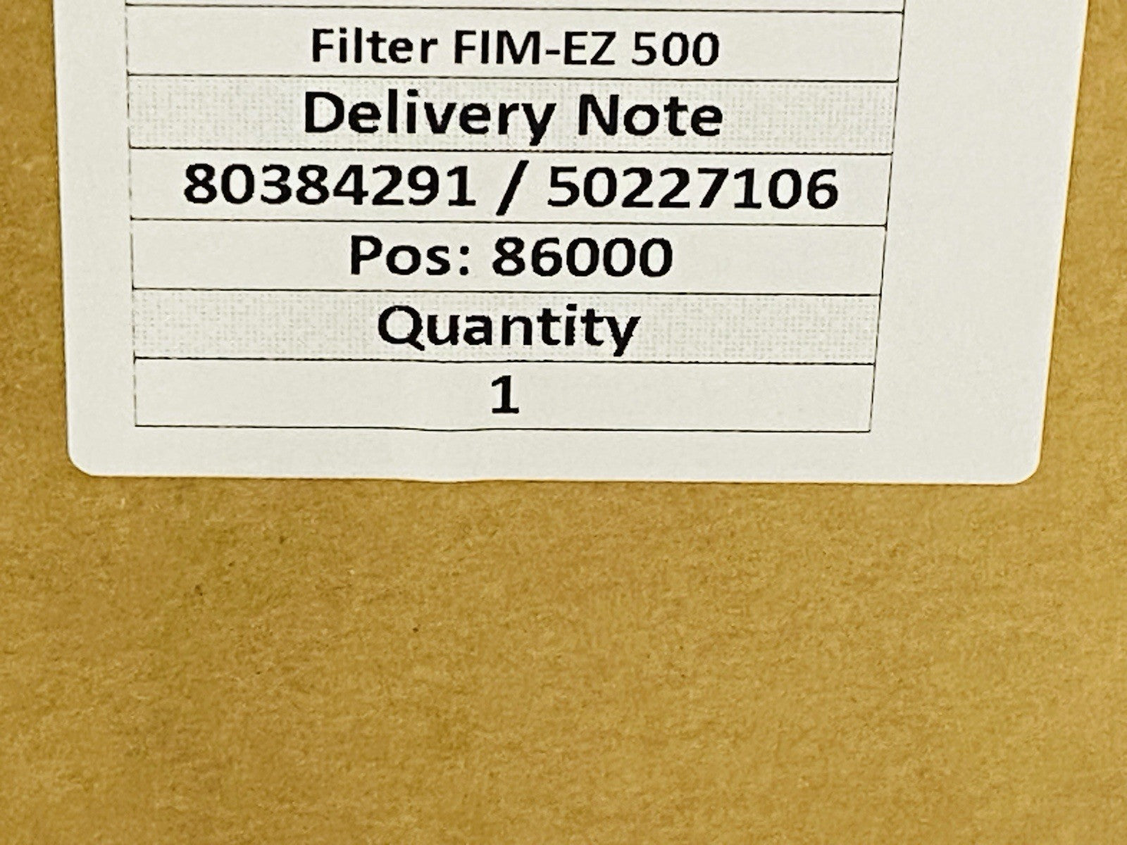 Atlas Copco FIM-EZ 500 Filter Assembly 0710.0027 0710.0088 0508.0072 0508.0071 - New – Open box - Maverick Industrial Sales