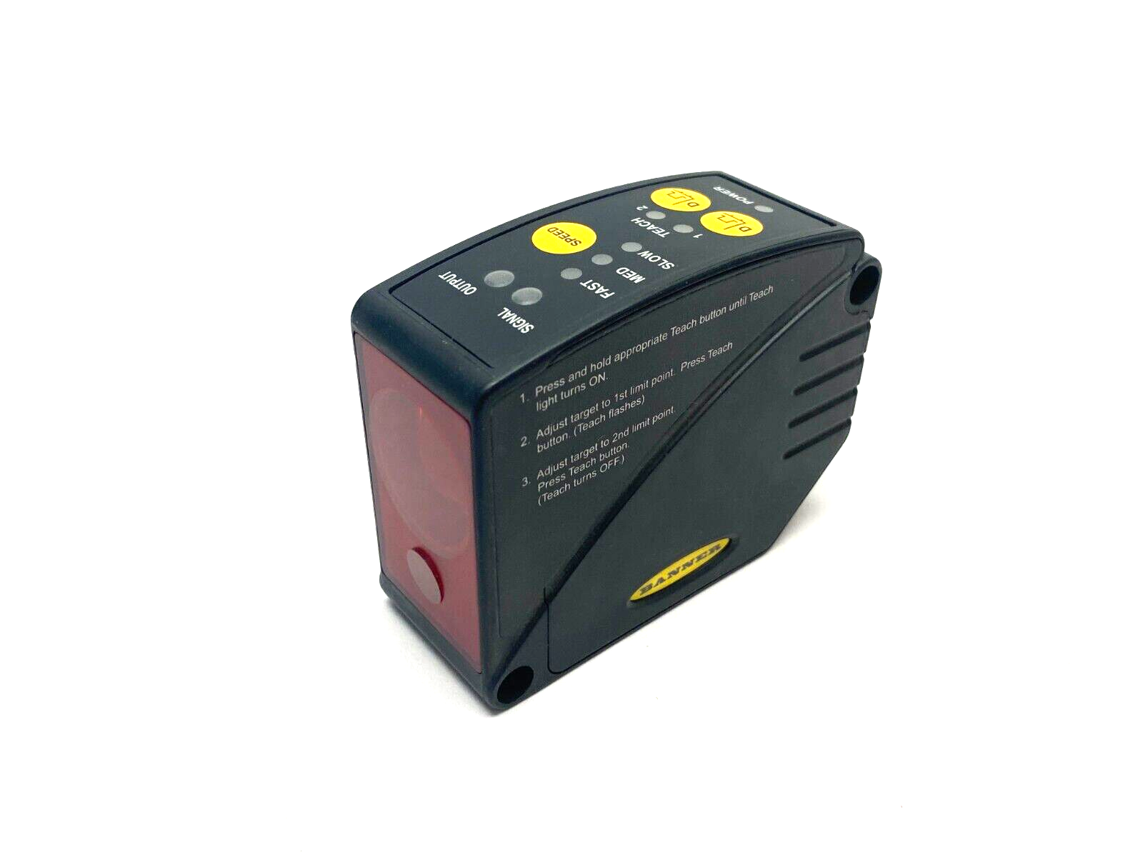 Banner LT3BDQ L-GAGE Laser Diffuse Time-Of-Flight Sensor 300mm to 5m 65516 - Maverick Industrial Sales