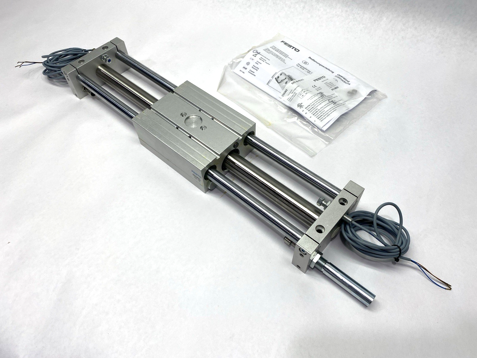 Festo SLM-25-280-KF-A-G-YV-YH-PV-PH Pneumatic Linear Drive 280mm Stroke 32784 - Maverick Industrial Sales