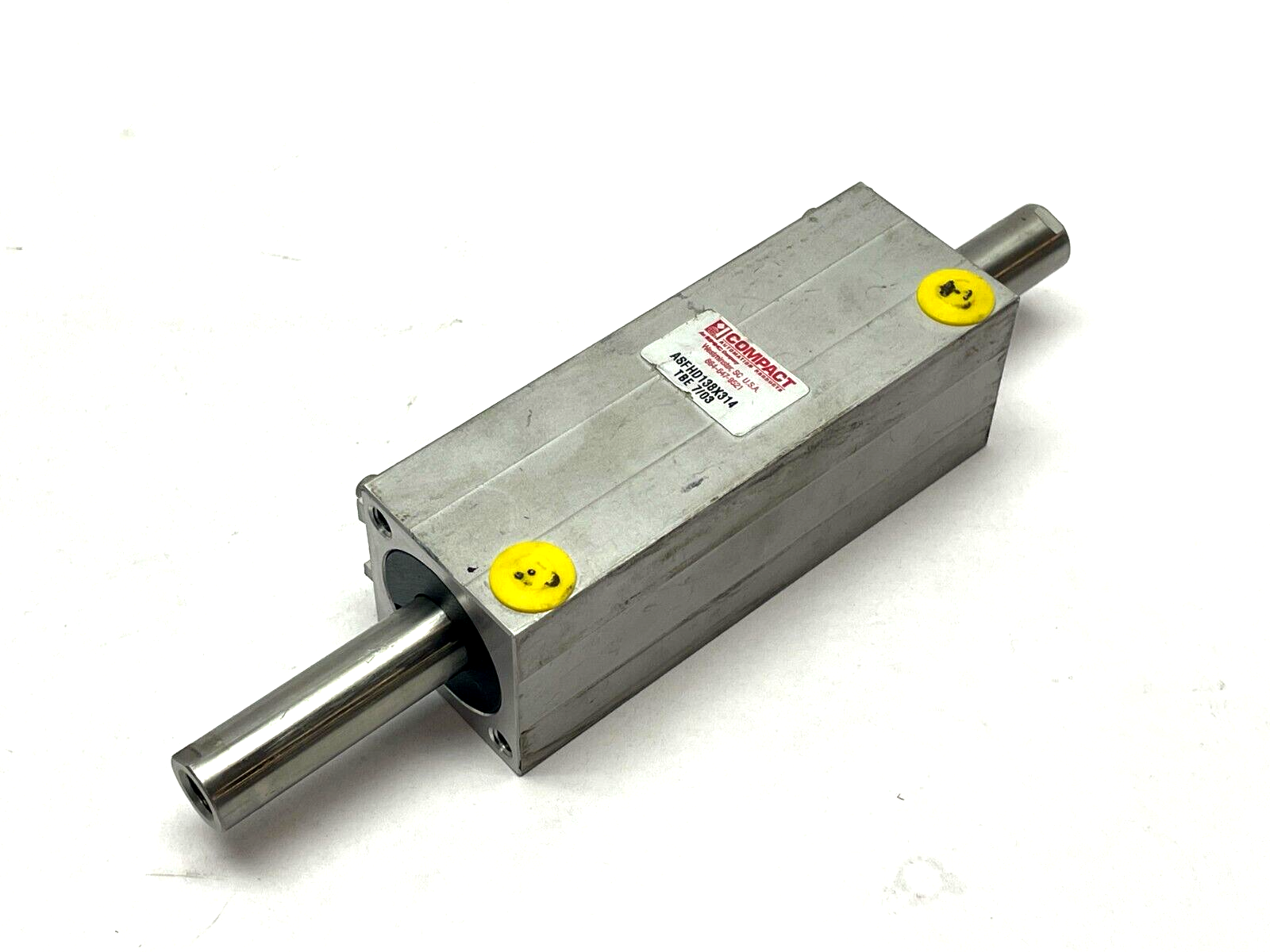 ASFHD138X314 | Compact Double Acting Pneumatic Cylinder - Used - Maverick Industrial Sales