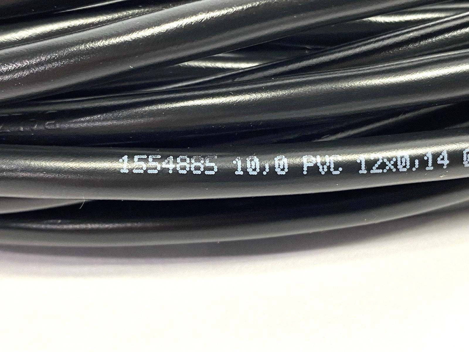 Phoenix Contact SAC-12P-10,0-PVC/FS SC0 Single-Ended Sensor M12 Cordset 1554885 - New – Open box - Maverick Industrial Sales