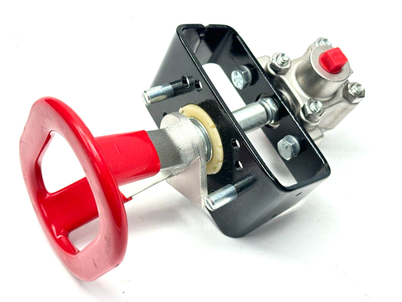 Flowserve 1/446666YVSE Ball Valve 1/4" SS 3000CWP LUBETAL Seat w/ Bracket Handle - Maverick Industrial Sales