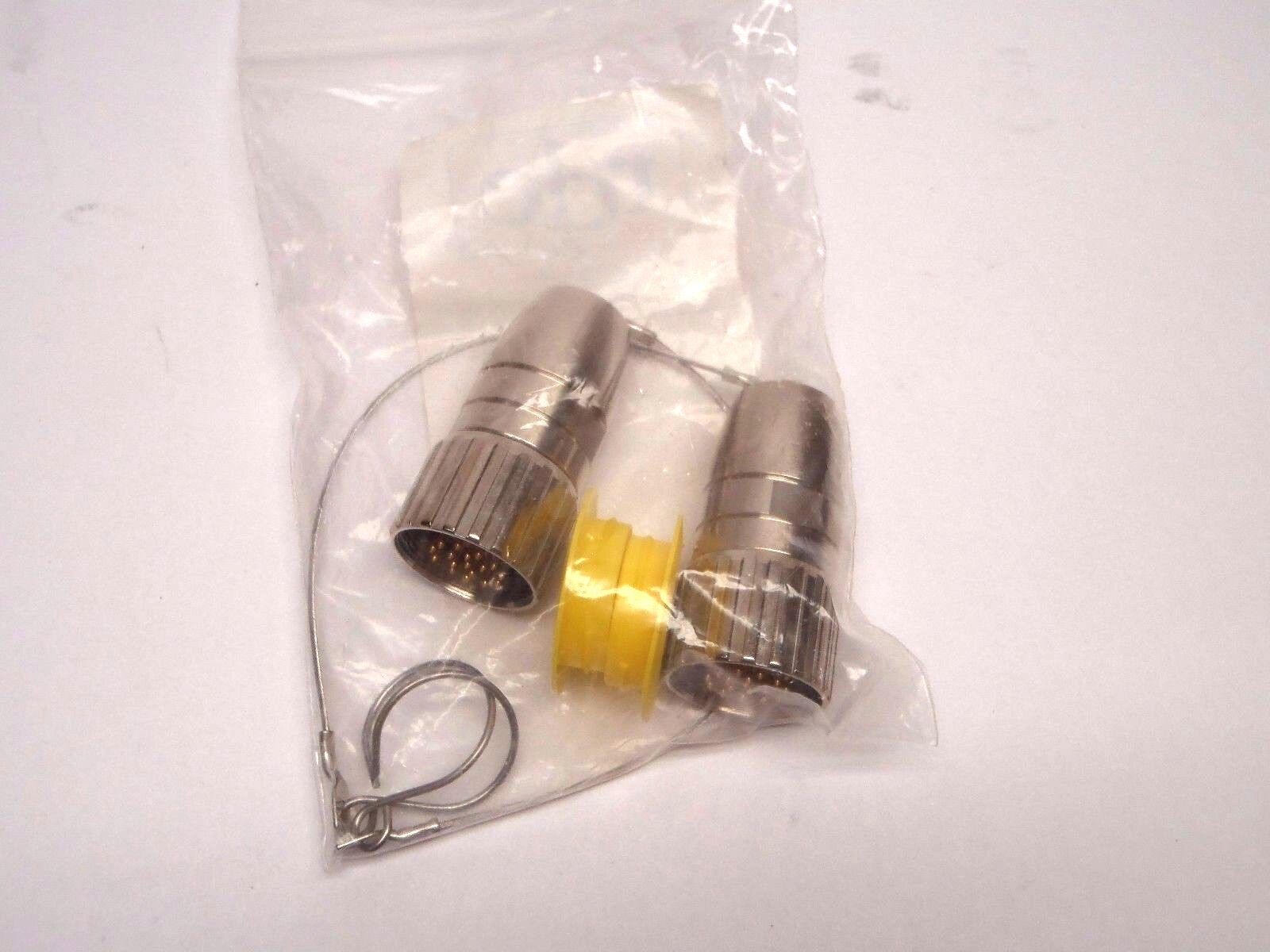 RDE Connects RC-17P1N12838T-20-6J Jumper Plugs 10048-000 LOT OF 2 - Maverick Industrial Sales