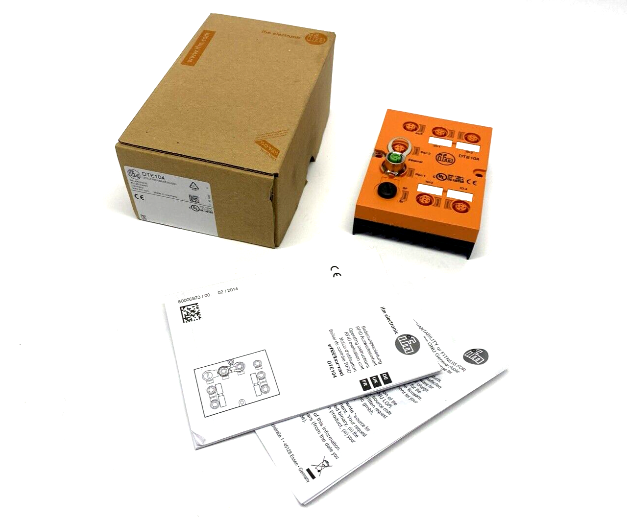ifm DTE104 RFID evaluation unit LF/HF DTELF/HFABRWENUS00 - New – Open box - Maverick Industrial Sales