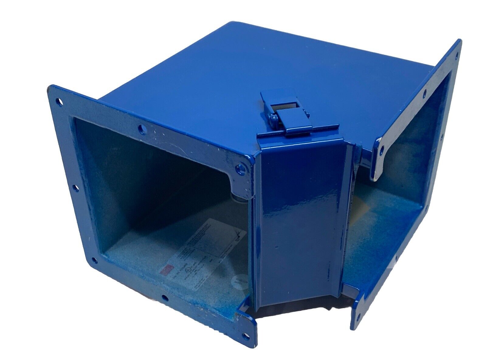 Hoffman F66LE9B Elbow 90-Degree Lay-In Wireway Inside Opening Blue - Used - Maverick Industrial Sales