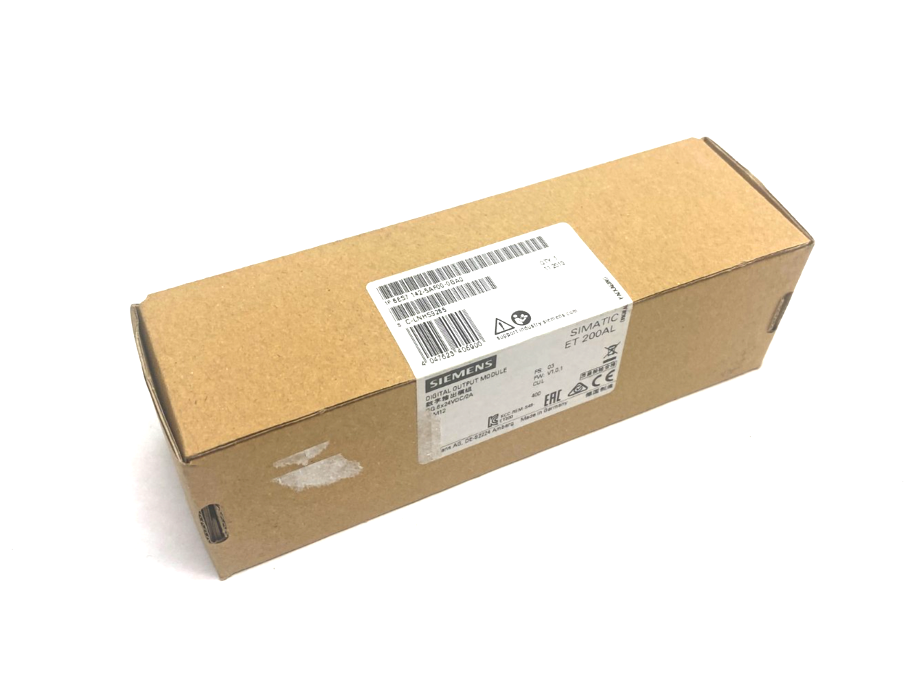 Siemens 6ES7 142-5AF00-0BA0 SIMATIC ET 200AL Digital Output Module 8x24VDC/2A - Maverick Industrial Sales