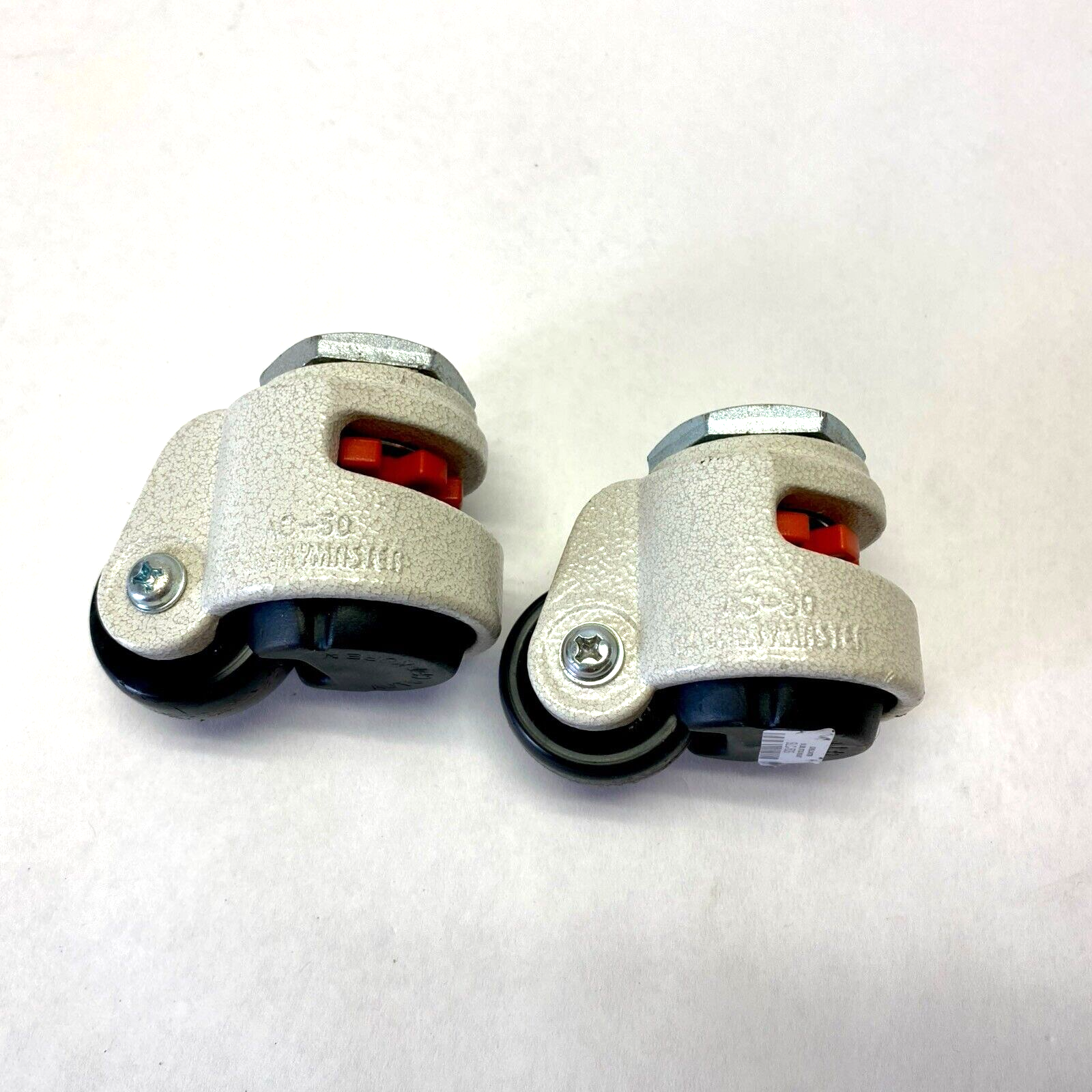 Carrymaster AC-50 Levelling Caster SLC-50S 50 lbs. Stud Mount Lot of 2 - Used - Maverick Industrial Sales