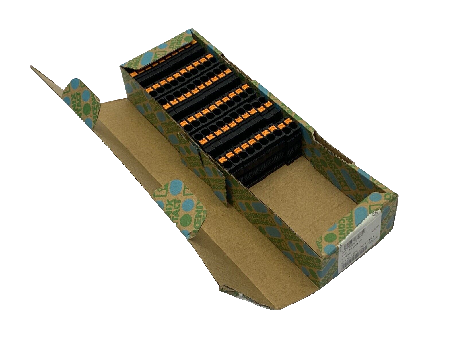 Phoenix Contact 3211814 Disconnect Terminal Block PT 6 BK LOT OF 30 - New – Open box - Maverick Industrial Sales