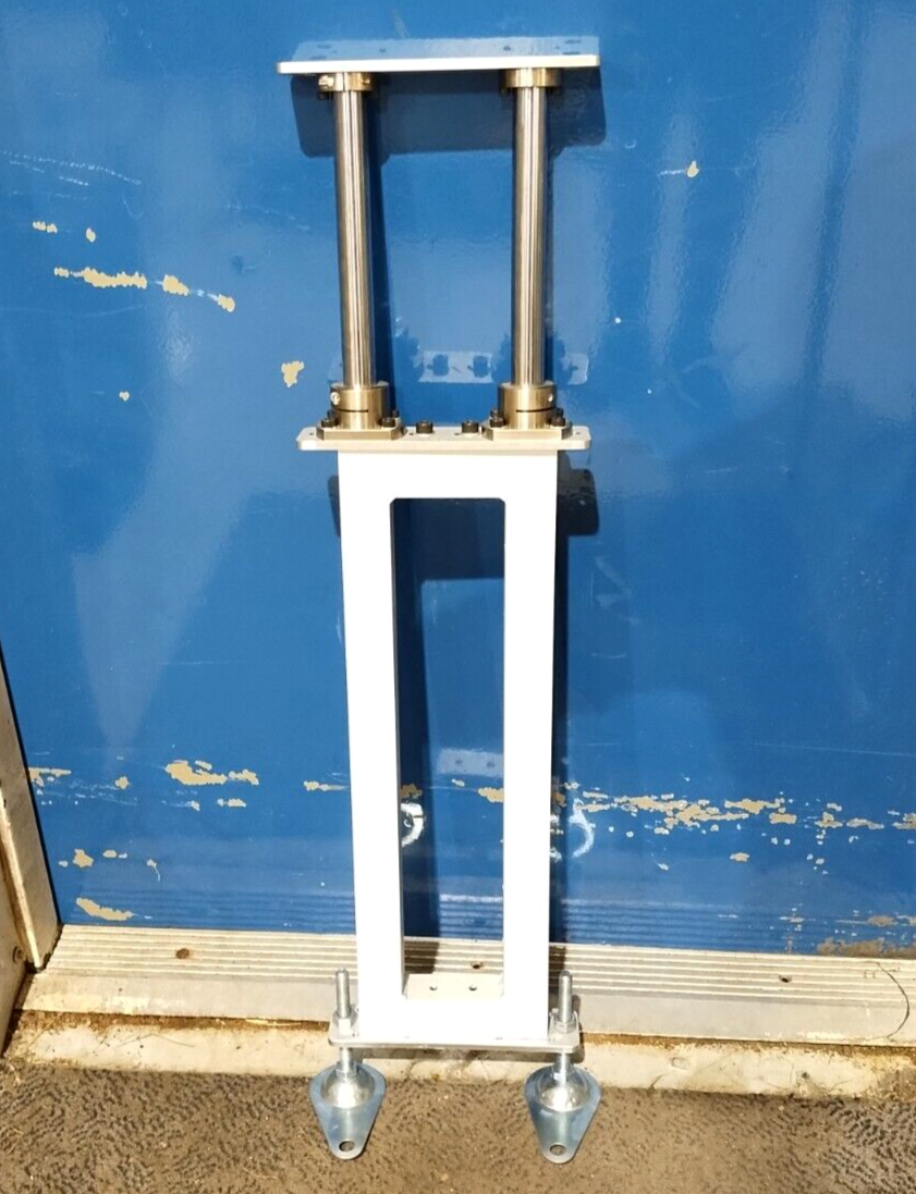 MiSUMi WA Conveyor Support Stands/Legs With Adjustable Feet & Height, H-Type - Maverick Industrial Sales