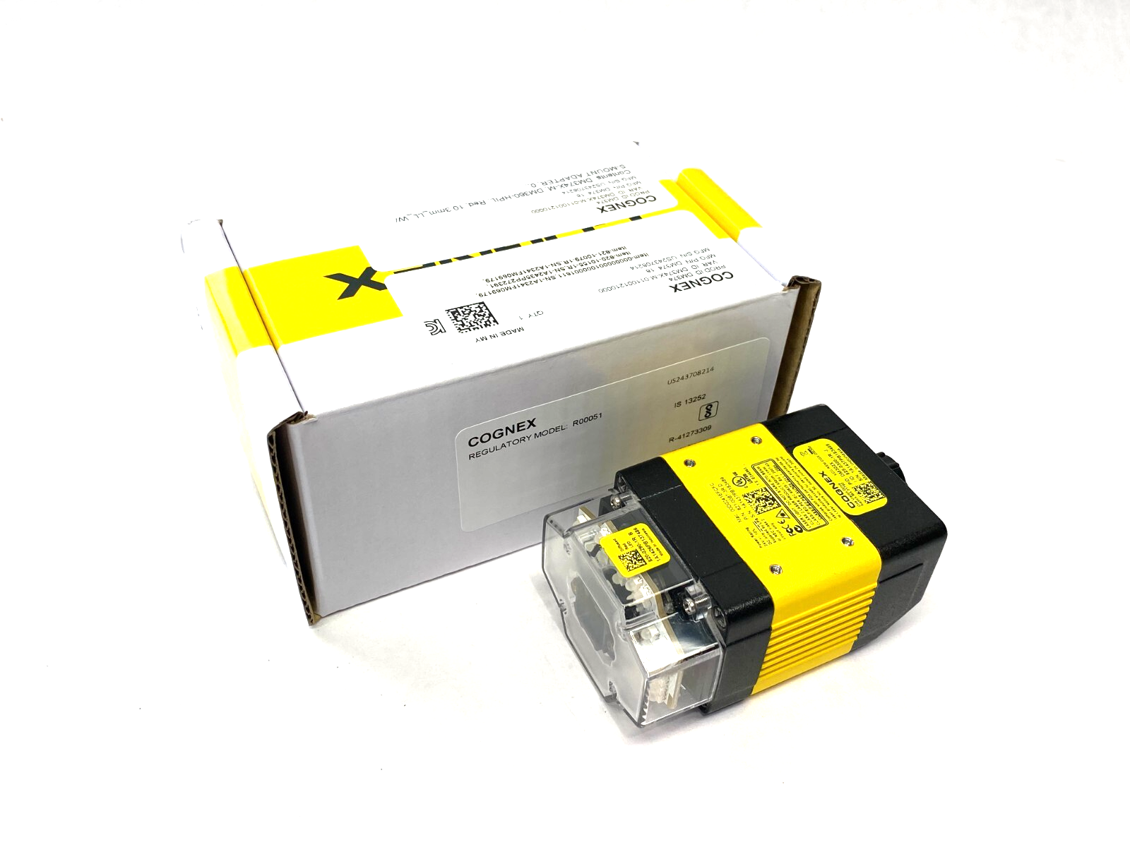 Cognex DM302X Barcode Scanner 821-0087-3R w/ 820-0290-1R Diff LED Lens - Maverick Industrial Sales
