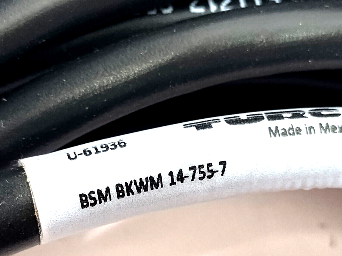 U-61936, BSM BKWM 14-755-7 | Turck BSM BKWM 14-755-7 Cordset M16 14-Pin, Male To Angled Female 7m U-61936 - New Other - Maverick Industrial Sales