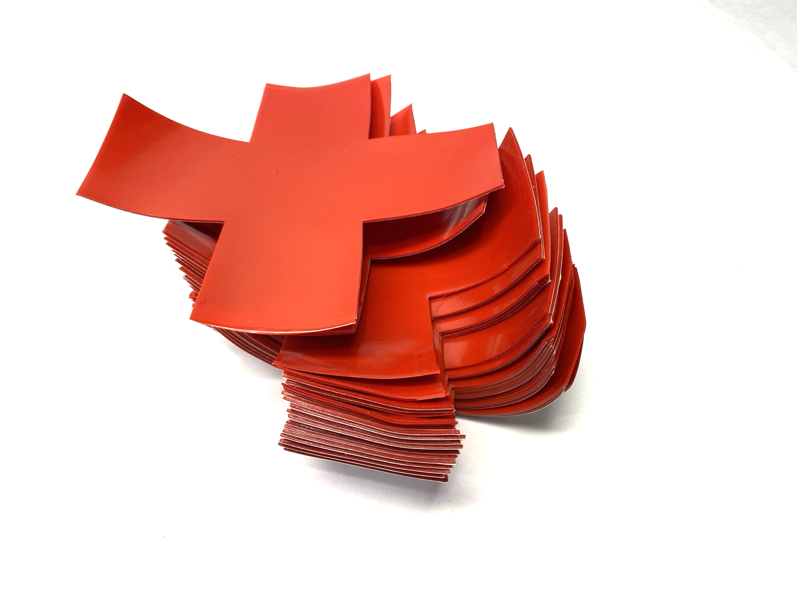 STX604 | SafetyTac Squared X's Red Floor Marking Sticker 6" x 6" x 2" LOT OF 22 - New – Open box - Maverick Industrial Sales